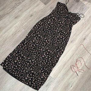 🌹✨ Vintage Sheer Floral Dress – Romantic & Timeless ✨🌹